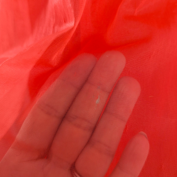 60's Neon Lipstick Red Nightie ~ Size small ~ Artemis Goddard - Picture 8 of 8